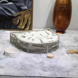 Ready to Ship Luberon Cat Face Cushion Soft Printed on Natural Material for Pet <b>Beds</b> <b>Comfortable</b> Secure Spot on Plastic Pet Cage - Product Image 1