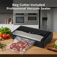 75kPa 2000mAh tactile 50 cycles par charge mode bocal soudure 30cm inox machine sous vide portative scelleuse sous vide