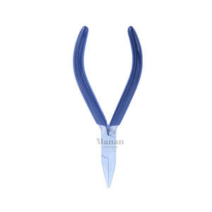 Durable <b>Stainless</b> <b>Steel</b> <b>Chain</b> Nose Pliers Ergonomic Handle for DIY Jewelry Making (Necklace/Earring/Ring/Bracelet)-MANAN - Product Image 4