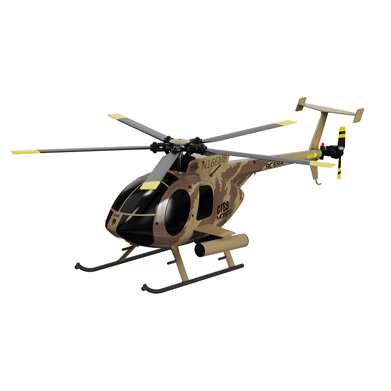 RC ERA C189 6CH MD500 Military Model Helicopter - 1/28 Scale