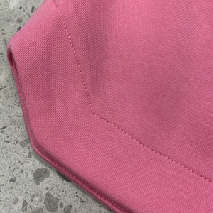Shorts de sport pour hommes de haute qualité, taille élastique, décontractés, streetwear, logo personnalisé, impression en relief, tissu French Terry uni - Product Image 3