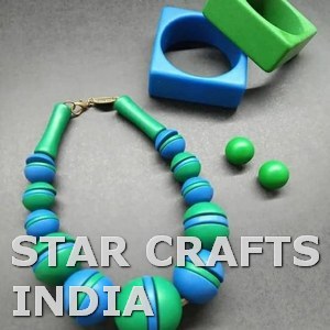 STAR CRAFTS INDIA présente une nouveauté multi-nuances grand collier de perles en résine perle double couche collier pour filles bijoux de mode - Product Image 6