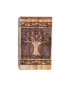 Vente chaude Urnes de crémation en bois modernes Urnes décoratives funéraires faites à la main pour hommes femmes à bas prix - Product Image 1