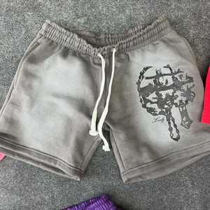 Shorts de Playa Personalizados para Hombre, Cintura Elástica Media, 100% Algodón, Secado Rápido, Transpirable, Antiarrugas, con Estampado de Encaje - Product Image 4