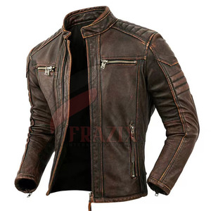 Nouvelle arrivée de veste en cuir tendance de haute qualité pour hommes Meilleur design Veste en cuir conçue pour l'hiver pour hommes - Product Image 2