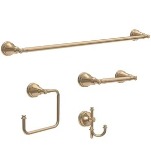 Antique Brass <b>Towel</b> Holder and Aluminum <b>Towel</b> Hanger Exquisite Antique Finished Bathroom Accessories for Hotels - Product Image 3