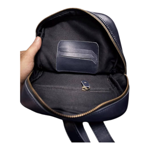 New Design Genuine Leather Fashion Zipper <b>Men</b> Side Bag Chest Bag Large Capacity Durable High Quality Women Waist <b>Pouch</b> - Product Image 3