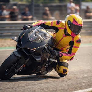 Custom Leather Racing Suit Full Zip <b>Motorcycle</b> <b>Jacket</b> and Pants Combined Motocross Racing Wear - Product Image 5