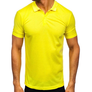 Ropa informal, la mejor camiseta Polo de tela, camiseta Polo de talla grande de algodón ligero transpirable de alta calidad con venta al por mayor - Product Image 1