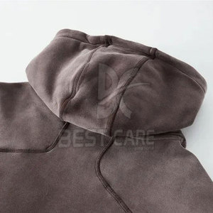 Servicio OEM, Impresión de Logotipo Personalizado, Sudaderas con Capucha para Niños al por Mayor, Diferentes Colores Básicos, Sudaderas con Capucha para Niños con Efecto Lavado Ácido - Product Image 3