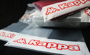 Sac en plastique recyclé transparent imprimé sur mesure à bas prix-Logo d'impression personnalisé pour les petites entreprises de vêtements - Product Image 2