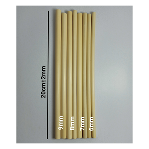 2024 Usine de bambou Paille écologique-Paille de bambou Paille jetable Logo personnalisé Paille à boire réutilisable - Product Image 2