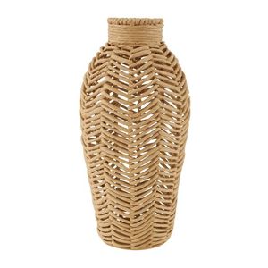 Jarrón decorativo artesanal de ratán natural, flor decorativa de piso de lujo, jarrón moderno, decoración del hogar de Vietnam - Product Image 5