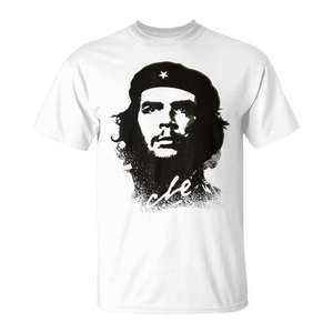 เช เกวารา เสื้อยืดสีเขียวทหารคิวบา ลายธีมการปฏิวัติ  เสื้อผ้าส่งเสริมการขาย - Product Image 1