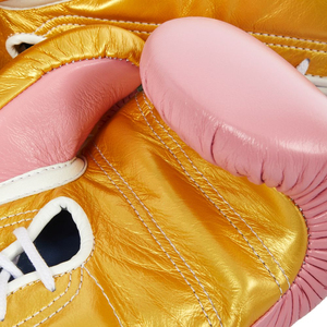Gants de boxe respirants avec rembourrage souple de conception personnalisée ajustement confortable pour les exercices d'entraînement et les séances de fitness - Product Image 4