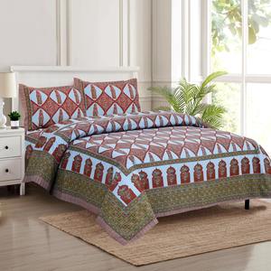 Parure de lit de luxe en coton imprimé, taille King Size, vente en gros, pour la décoration intérieure - Product Image 3