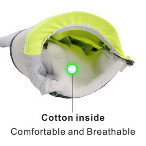 Guantes de Trabajo de Seguridad para Adultos de Alta Calidad, Color Verde y Gris, con Pantalla Táctil, Ecológicos y Transpirables para Uso en Exteriores - Precio Bajo - Product Image 4