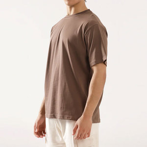 Camisetas de talla grande de algodón 100% Vintage ajustadas para hombre, camisetas de gran tamaño informales de verano de alta calidad para Fitness - Product Image 3