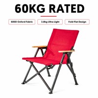 Chaise de camping pliable Kermit, chaise portable pour le camping, la randonnée, le pique-nique, la pêche, le patio, les voyages