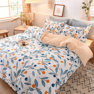 Wholesale <b>Quilt</b> Cover Stylish Printing Hotel Bed Sheets Set Luxury <b>king</b> <b>Size</b> Bed Linen Winter Duvet Cover Bed Sheet Bedding Set - Product Image 4