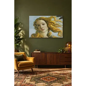 Fida Botticelli La naissance de Vénus, impression sur toile avec détail du visage - Product Image 4