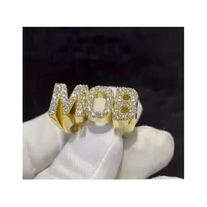 แหวนแต่งงานแบบวินเทจเพชรโมอิสแท้3กะรัตชุบด้วยเงินสเตอร์ลิงออกแบบได้เองเหมาะสำหรับทุกเพศ - Product Image 2