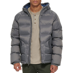 Casuals <b>Hooded</b> Men Puffer <b>Jackets</b> High Quality Custom Logo Printed Men Puffer <b>Jackets</b> <b>Padded</b> Down puffer <b>jacket</b> for Men - Product Image 5