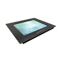 Nouvel écran capacitif industriel pour montage en rack, moniteur avec interfaces USB/Série/DVI, 5,7''~65 pouces, noir, usage professionnel, garantie 1 an