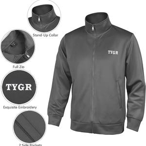 Conjunto de chándal atlético para hombre, poliéster que absorbe la humedad, ideal para entrenamiento de gimnasia, deportes al aire libre, ropa informal, chándales para hombre - Product Image 6