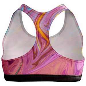 Sujetador Deportivo de Yoga para Mujer, Estilo Nuevo, Personalizado al por Mayor, Sublimado, Compresión Alta, Transpirable y Elegante - Product Image 2