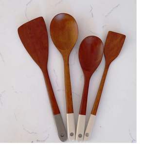 เซ็ตเค้กแต่งงานแฮนด์เมดเซ็ตเซิร์ฟเวอร์โลหะทองเหลืองสีทองพร้อมที่จับหินอ่อนกรวดหรูหราเครื่องมือสลัดสำหรับเสิร์ฟเค้ก - Product Image 4