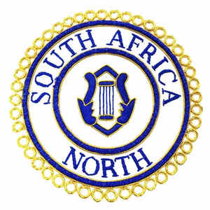 Masonic Craft Provincial Undress Delantal Insignia Mejor calidad Masonic Regalia Delantal Insignias para uniforme - Product Image 1