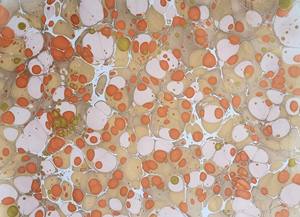 Papeles Marbled Angel Hechos a Medida con Impresión Offset en Tonos Azules para Envolver Regalos y Fabricantes de Diarios - Product Image 4