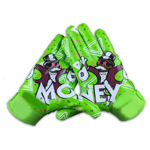 Guantes de Fútbol Americano Ligeros y Antideslizantes de la Mejor Calidad con Agarre Fuerte y Ajuste Cómodo al Mejor Precio para Proveedores de Tendencia - Product Image 1