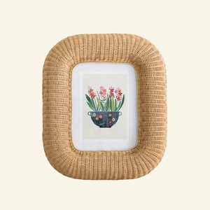 Cadre photo en rotin fabriqué au Vietnam matériau écologique utilisé pour la décoration de la maison cadres photo en gros - Product Image 6