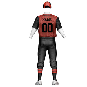 2025 logotipo personalizado uniforme de béisbol diseño de tela camiseta de béisbol todas las series uniforme de entrenamiento de equipo transpirable - Product Image 2