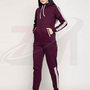 ชุดวอร์มผู้หญิงใส่สบาย ระบายอากาศได้ดี ราคาขายส่ง พร้อมเสื้อแขนยาวและกางเกงจ็อกเกอร์ ชุดออกกำลังกายสำหรับผู้หญิง - Product Image 3