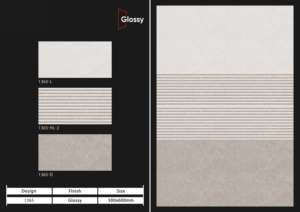 กระเบื้องบุผนังเซรามิกเงาขนาด 30x60 ซม. รุ่นโมเดิร์น สำหรับตกแต่งภายในบ้านอย่างมีสไตล์ - Product Image 1