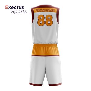 Meilleur gilet de basket-ball avec logo personnalisé, maillot réversible respirant, uniforme, short court de grande taille, dernier imprimé sublimé - Product Image 4