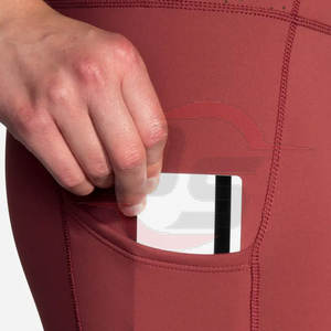 Pantalones de entrenamiento hechos a medida para mujer, mallas de Yoga con patrón sólido, cierre de cintura elástica, barriga transpirable de secado rápido de alta calidad - Product Image 5