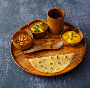 Vente en gros de vaisselle en bois naturel, dîner et ustensiles de cuisine, assiette en bois moderne d'occasion, cadeaux d'affaires - Product Image 1