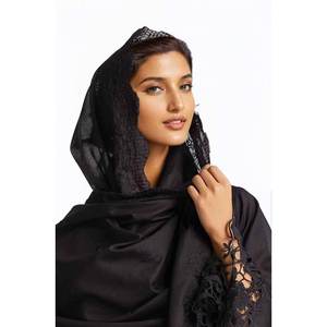 Dupatta de Seda Georgette Bordada DP-42006 para Trajes Pakistaníes como Shalwar Kameez, Anarkali, Lehenga Choli y Modelos de Trajes Salwar - Product Image 4