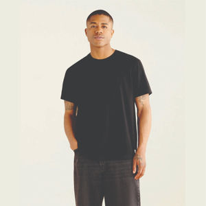 2025 OEM venta al por mayor 100% algodón hombres camisetas logotipo personalizado impresión en cuello redondo de gran tamaño camiseta lisa - Product Image 3