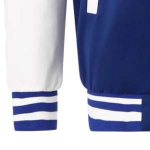 Chaqueta de béisbol personalizada UMRISPORTS para hombre, chaqueta universitaria deportiva con cuello levantado a la moda, ropa de calle informal de invierno - Product Image 6