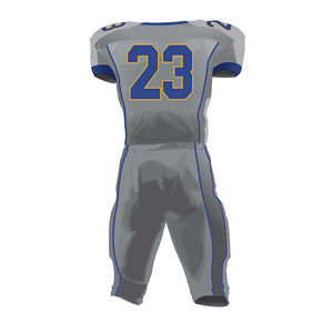 Uniforme de football américain sur mesure en gros pour hommes, ensemble maillot et pantalon sublimés avec impression de logo, uniforme de football américain pour le tackle - Product Image 3