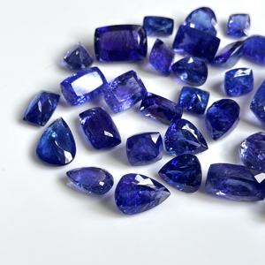 Top Color Natural Tanzanite Faceted Gemstone Far Size 10mm 20mm IGI Certified Loose Tanzanite Stone for Jewelry Making Wholesale - Product Image 2