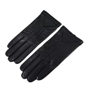 Guantes de Invierno Personalizables para Ciclismo al Aire Libre, Uso Diario, de Cuero, Antideslizantes, con Cierre de Cordones, Dedos Completos y Doble Palma - Product Image 1
