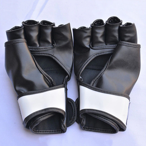 ถุงมือต่อยมวยแบบปรับได้ MMA ครึ่งรูปถุงมือสำหรับผู้ใหญ่แบบกันน้ำกันกระแทก - Product Image 4