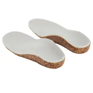 Orthopedic Arch Support Flat Foot Orthotic Cork Insoles