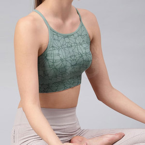Soutien-gorge de sport pour femmes de qualité supérieure, fait au Pakistan, nouveau design, vêtements d'entraînement avec logo sur le devant - Product Image 3